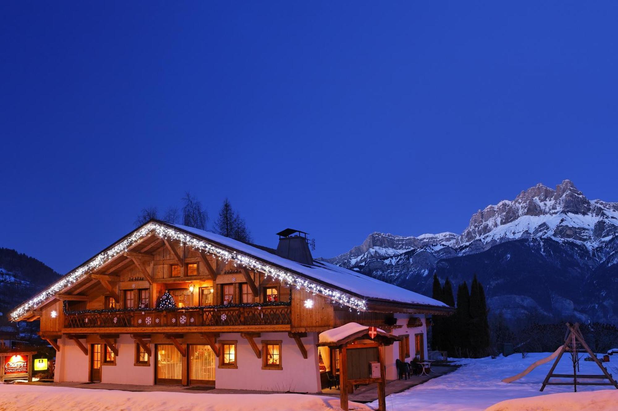 Le Charvet Hotel Cordon Exterior photo